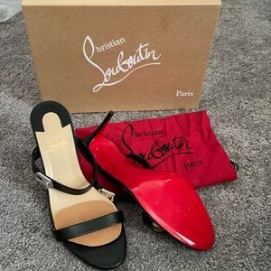 Christian Louboutin Lock Me 85 KID in Black size41